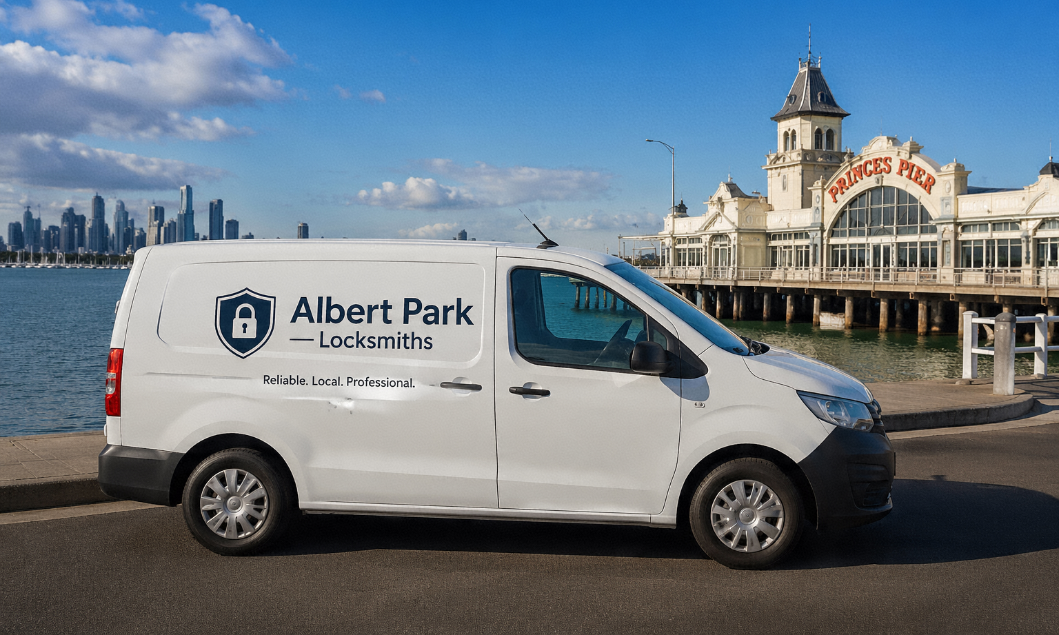 Albert Park Locksmiths mobile service van Melbourne
